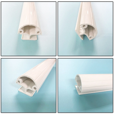 Standard Rigid PVC Trim Profiles Extrusion For Skirting Board