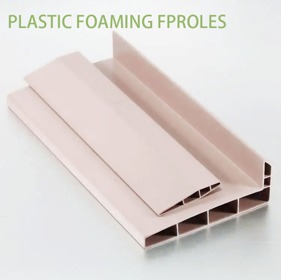 Hollow Plastic Foaming WPC Profile Extrusion PVC Wpc Decking Boards