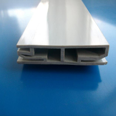 High gloss exterior PVC Extrusion Profiles White Black Or Other Color Options customized size