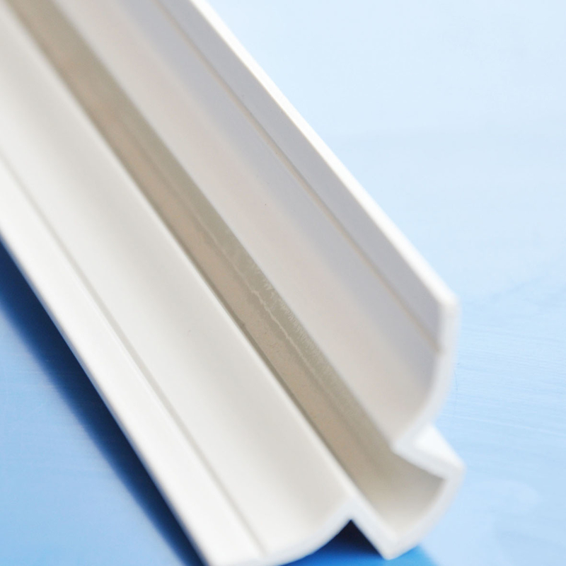 Plastic Extrusion Profiles Customized PVC Material Anti UV Aging Resistant Strong And Beautiful